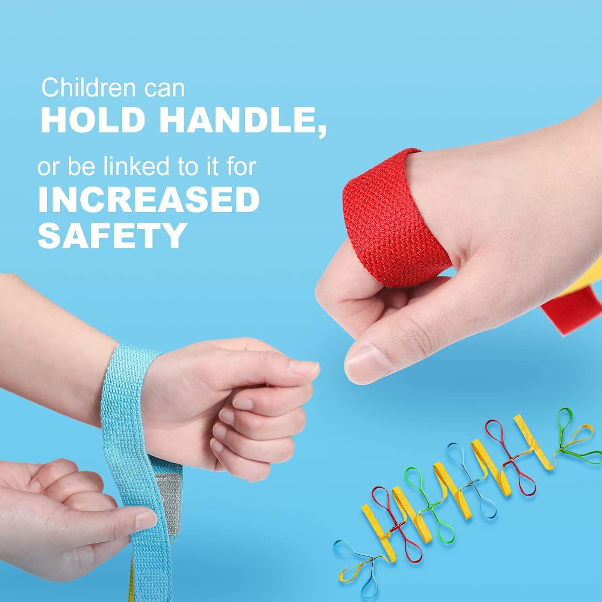 Shappy Preschool Walking Rope for Group Line Up Management