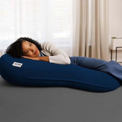 Yogibo Curve Roll Body Pillow, Multi-Purpose Cylinder Tube Pillow