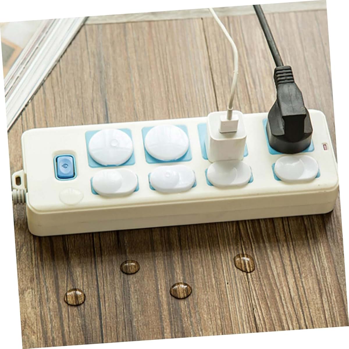 JOINPAYA Children Safety Power Outlet Covers 10Pcs ABS White