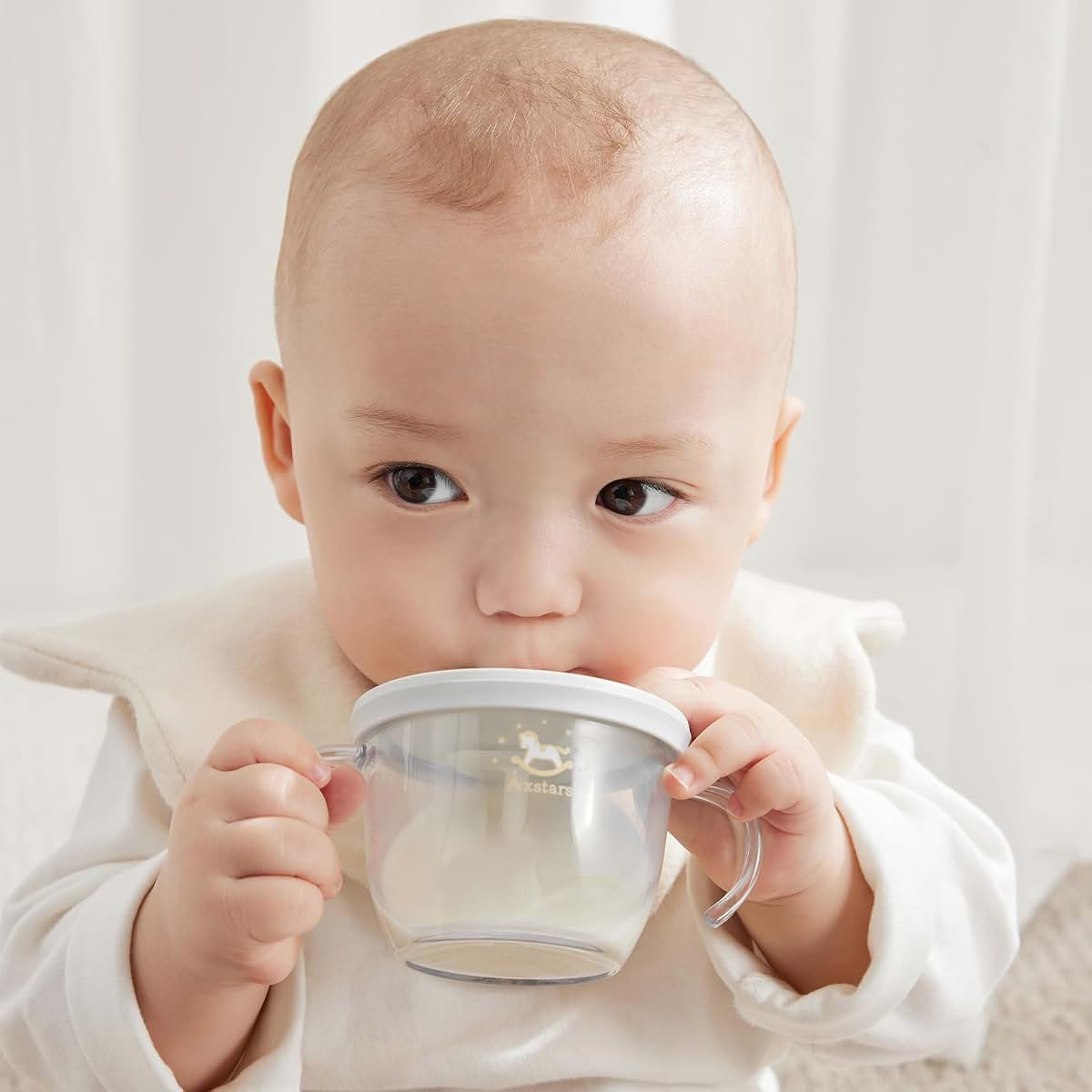 Richell Push Flow Training Sippy Cup