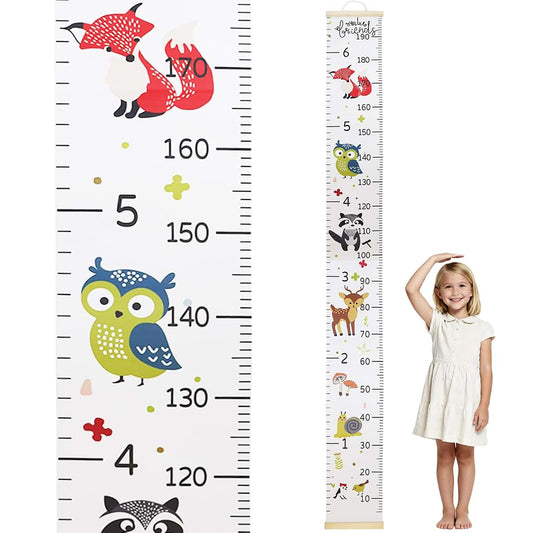 Vyooxcy Height Chart for Kids, Wall Hanging Growth Measurement Ruler
