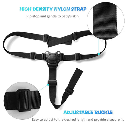 Horett Adjustable 3-Point Harness Baby High Chair Safety Belt (photo 4)