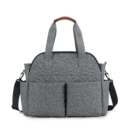 Meyteilay Diaper Bag Tote With Changing Pad And Stroller Hooks