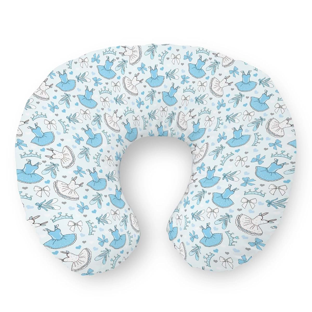 Selgkds Ballet Girl Nursing Pillow Cover In Blue