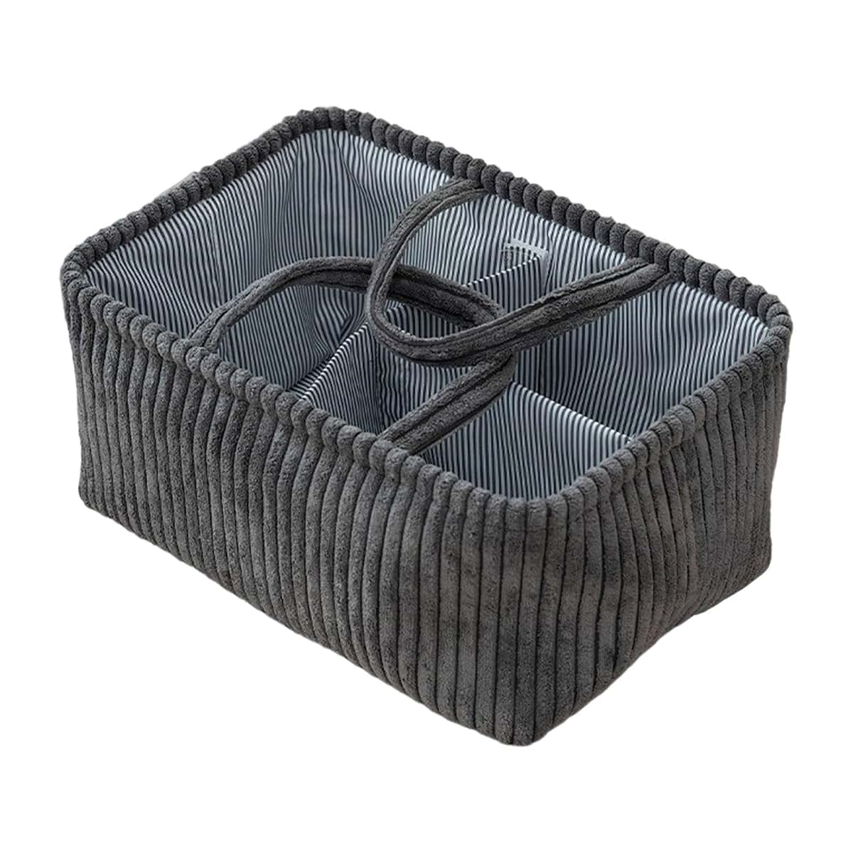 HEIMA STUDIO Washable Fabric Storage Bin With Multi-Compartments, Soft Cloth Organizer For Bedroom, Living Room & (photo 2)