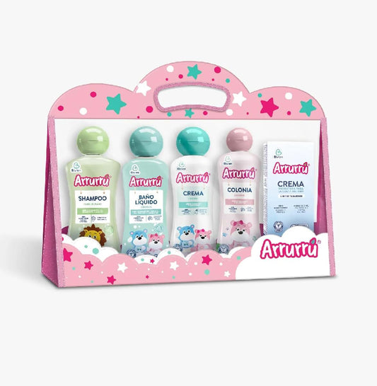 Arrurru Naturals Abuelita Rosado Baby Care Gift Set