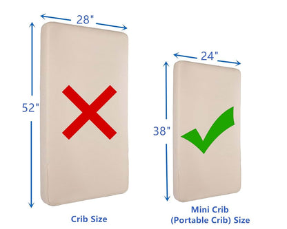 TL Care 100% Cotton Jersey Knit Mini Crib Sheet Pink 24 X 38
