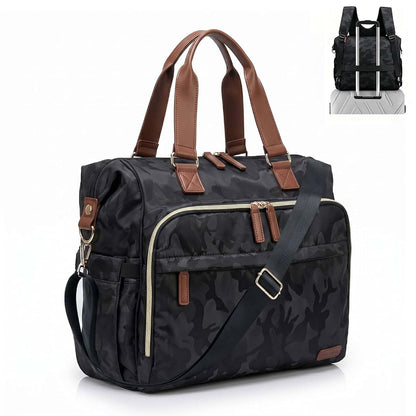 Pripher Diaper Bag Backpack - Large Capacity Travel Essential for Mom