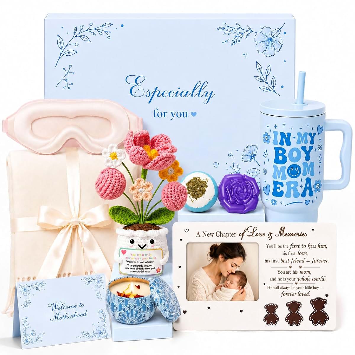 Thayqu New Mom Gift Basket, Self-Care Gift Set