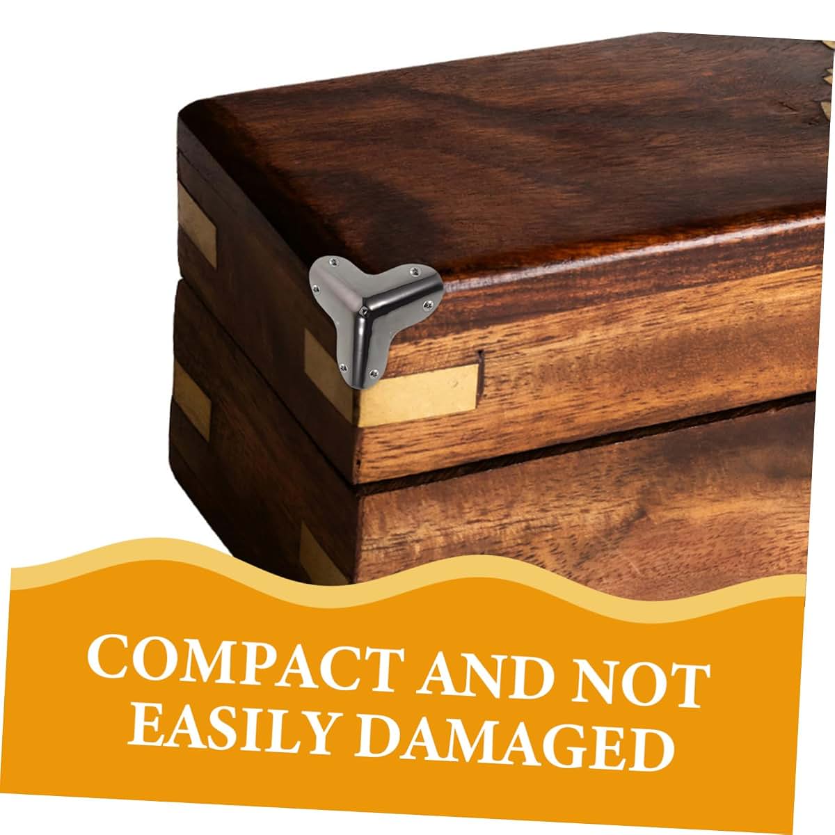 Iron Corner Guards for Boxes and Handbags Hardware Kit