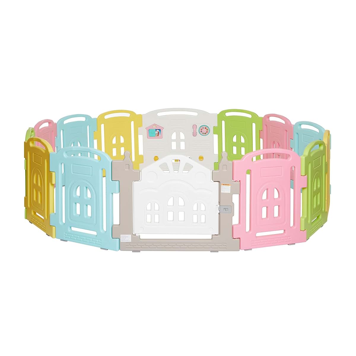 Dream On Me 14 Panel Groovy Play Center for Baby and Toddler