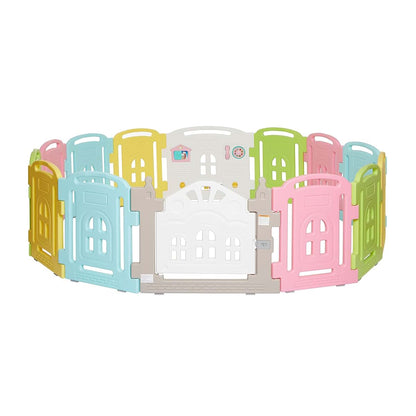 Dream On Me 14 Panel Groovy Play Center for Baby and Toddler