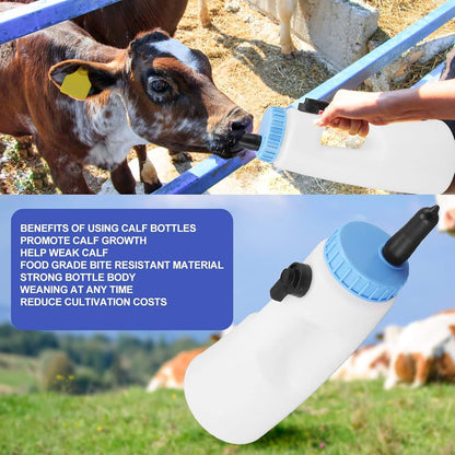 Qanyegn Vertical Calf Bottle for Feeding Lambs and Calves