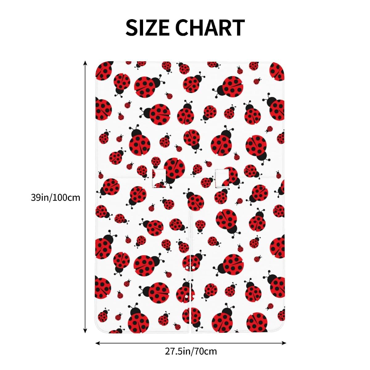 Pailon Fresh Ladybug Carseat Cover And Breastfeeding Cover (photo 2)