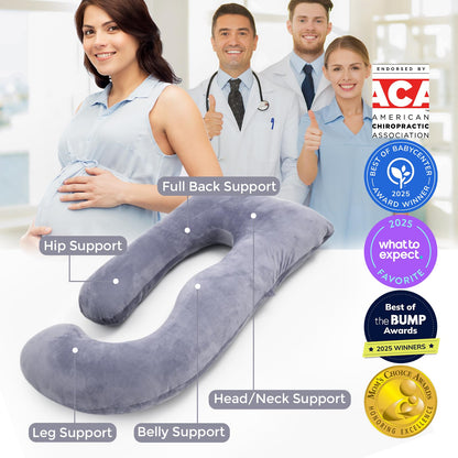 Momcozy U Shaped Pregnancy Pillow