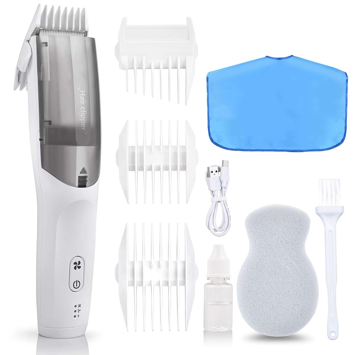 Baby Hair Clippers Kit - Cordless Ceramic Trimmer for Children