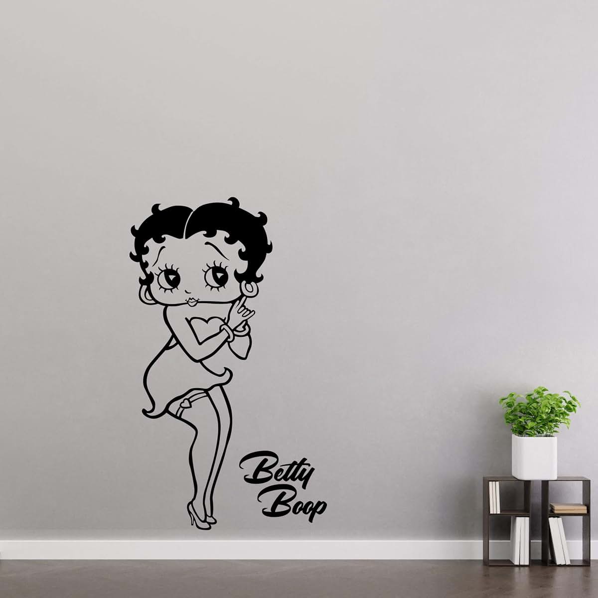 Made To Stick Decals LLC Vinyl Wall Decal: Betty On Angels Pose Character Icon