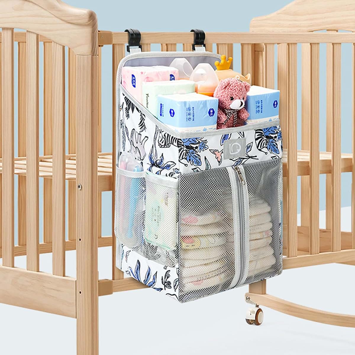 SHYYOULQE Nursery Storage Hanging Organizer Bag