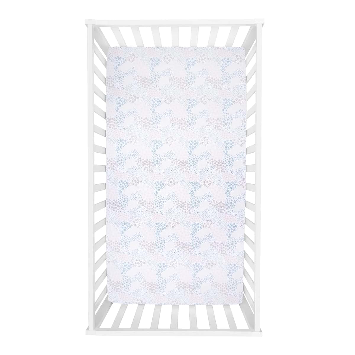 Trend Lab Starry Night Fitted Crib Sheet, 100% Cotton (photo 3)