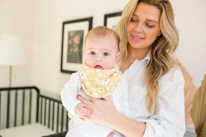 Lulujo Soft Cotton Baby Bibs, 2 Pack