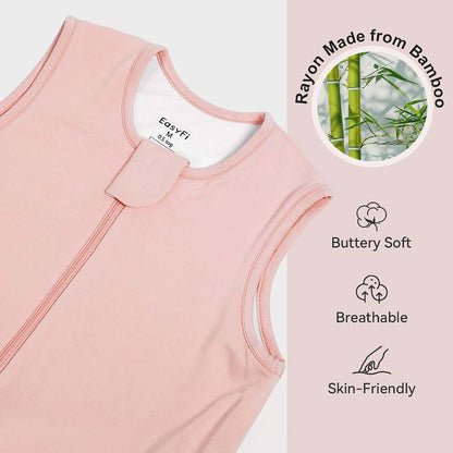 EasyFi Rayon from Bamboo Sleep Sack with Feet, 6-12 Months, 0.5/1.0 TOG