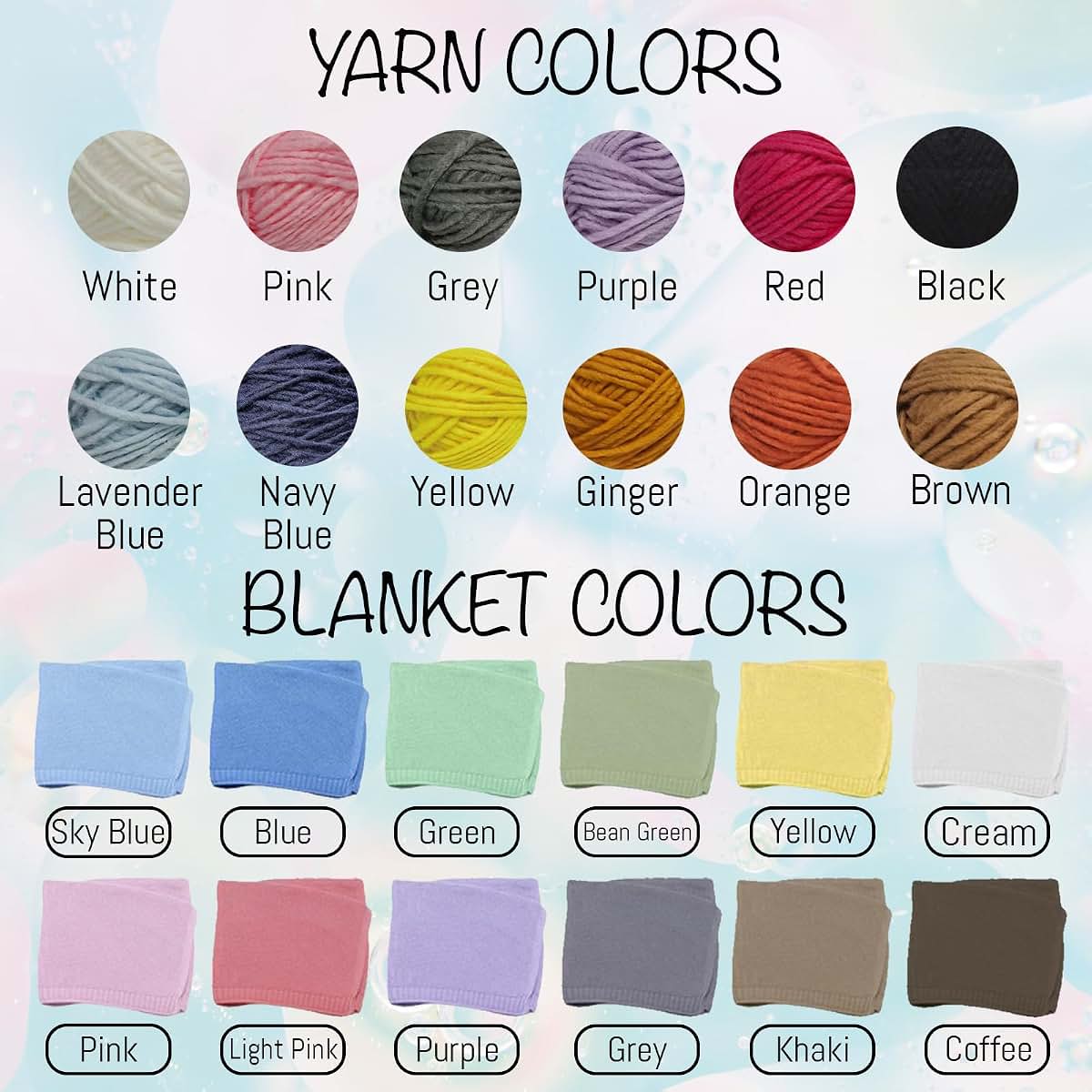 BabyOneStop Personalized Hand Embroidered Knit Baby Blanket