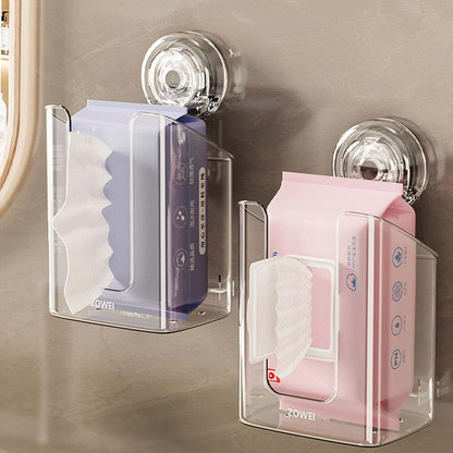 Aouzsta Clear Wet Dispenser for Kitchen and Bathroom Easy Access and Installation Keeps Clean Kitchen Towel Dispenser (photo 2)