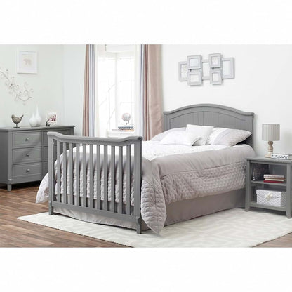 Sorelle Fairview 4-in-1 Convertible Crib in Grey (photo 4)