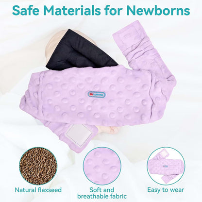 Enluntra Flax Seed Heated Tummy Wrap