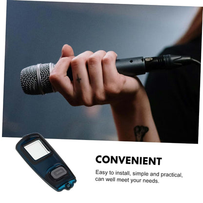 Totority 2-Pack Wireless Microphone Switch Cover Button Protector Black