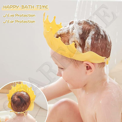 Spareque Baby Bath Shower Cap With Adjustable Crown Design (photo 4)