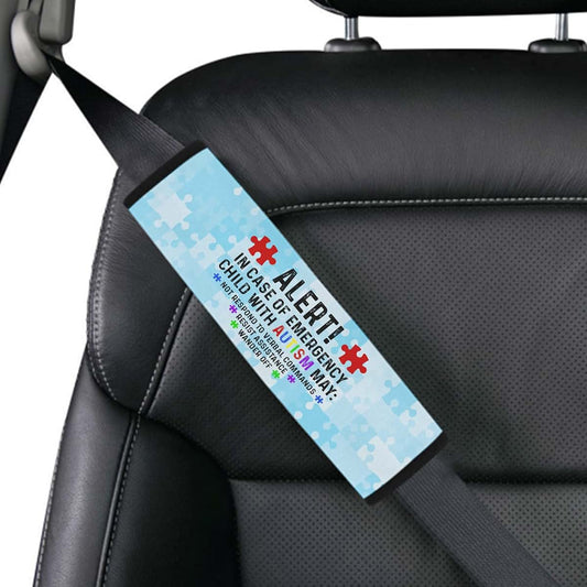 26Thelia I Have Serve Non-Verbal Autism Awareness Seat Belt Cover