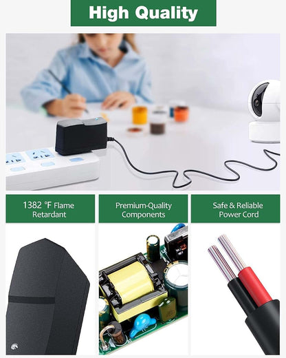 BestCH AC Adapter for Fisher Price Rose Chandelier, Pink Petals, Snugabear, and Safari Dreams Cradle n Swings (photo 3)
