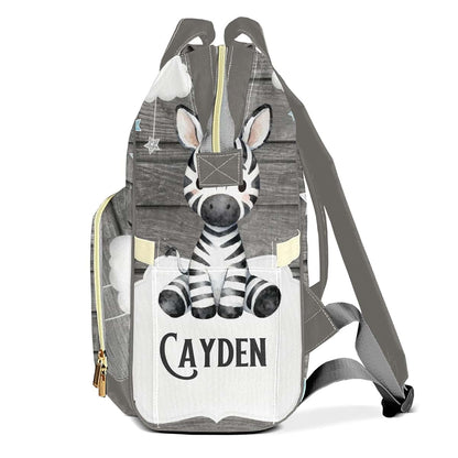 YallLocoMo Custom Diaper Bag Backpack With Insulated Bottle Pockets (photo 3)