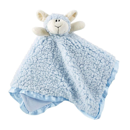 Stephan Baby Cuddle Bud Security Blankie - Blue Lamb