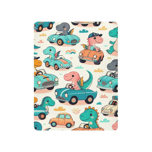 Cute Dinosaurs Printed Fitted Crib Sheets for Nursery Decor