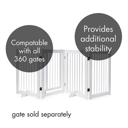 Primetime Petz 360 Configurable Gate Support Feet, White (photo 4)