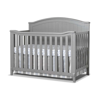 Sorelle Fairview 4-in-1 Convertible Crib in Grey