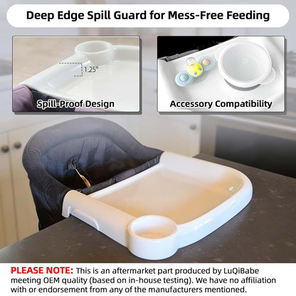 LuQiBabe Portable Baby Dining Tray for Ingle-sina Fast Table Chair (photo 3)