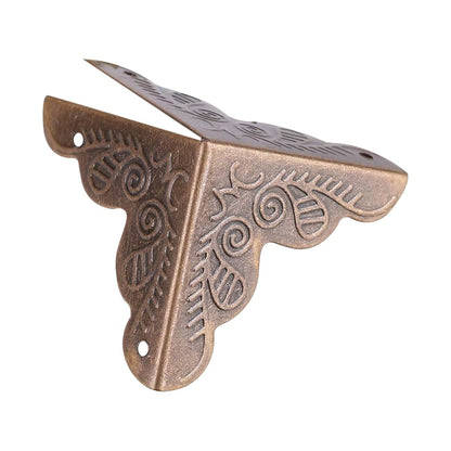 Moumouten Decorative Corner Protectors, Set of 12 Metal Guards