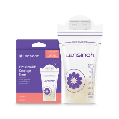 Lansinoh Breastmilk Storage Bags 50 Count