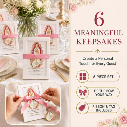 SimpleLiv Virgen De Guadalupe Picture Frames - 6 Piece Set (photo 2)