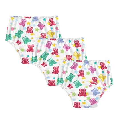 Junzan Gummy Bear Print Toddler Potty Training Underwear