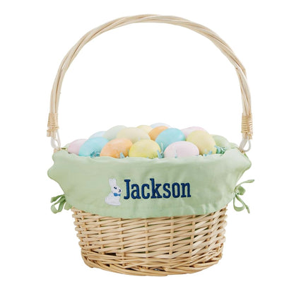 Personalization Universe Custom Bunny Name Willow Easter Basket
