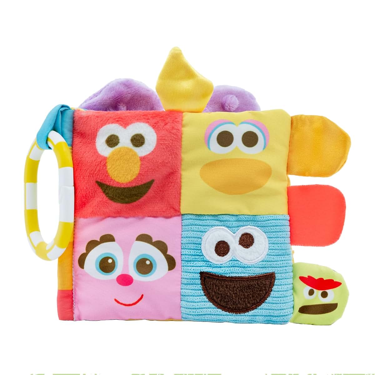 Kids Preferred Sesame Street Soft Book With Sensory Materials