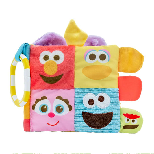 Kids Preferred Sesame Street Soft Book With Sensory Materials