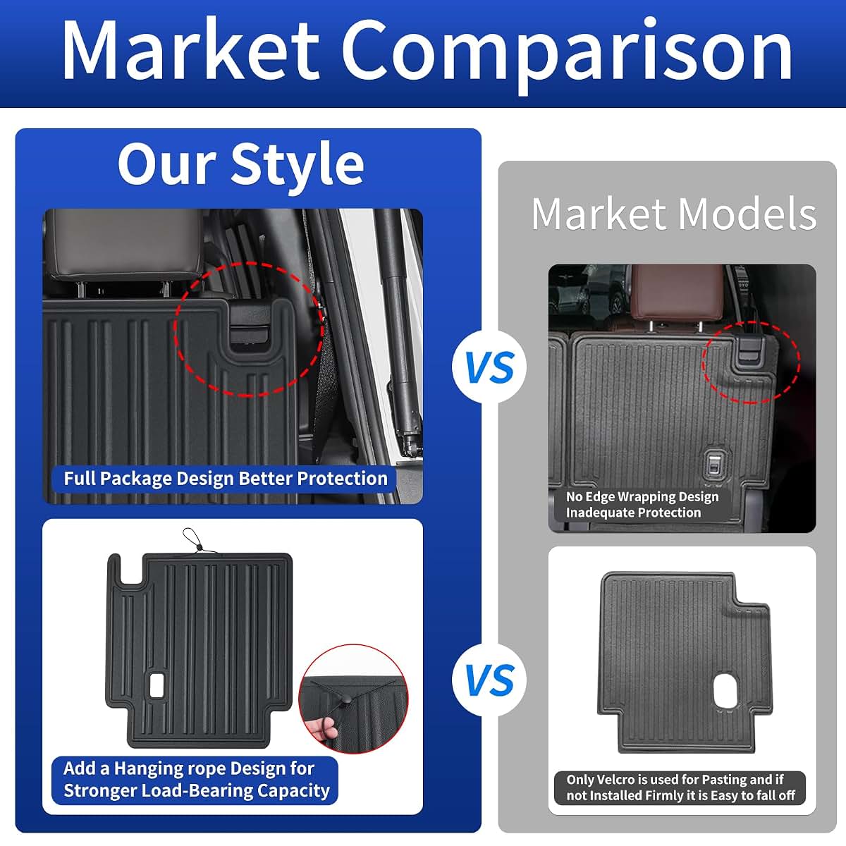 VLSDJ Seat Back Protective Pad for 2024-2026 Lexus GX550