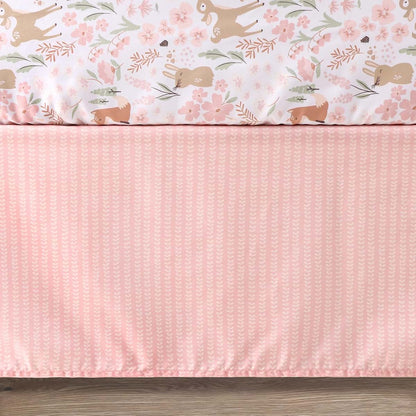 The Peanutshell 3 Piece Crib Bedding Set - Woodland Theme Nursery Decor