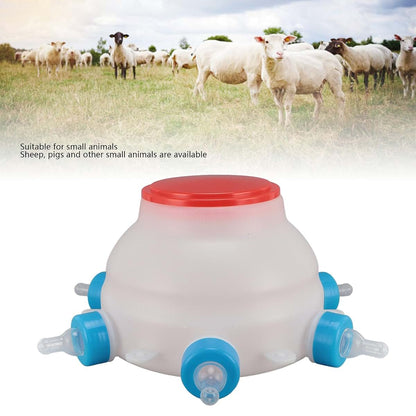 Fockety Lamb Milk Feeder Bottle With 6 Pacifiers (photo 2)