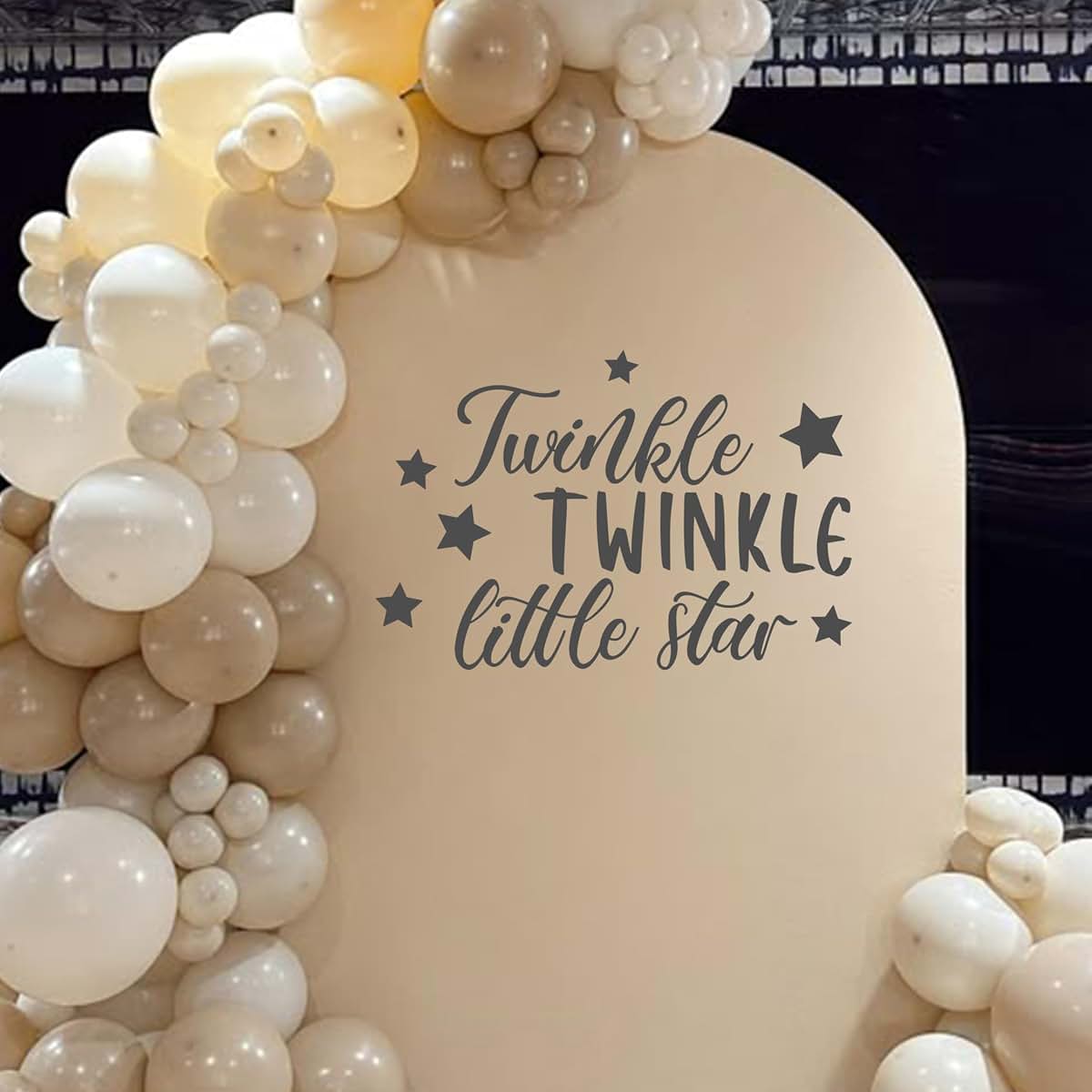 Win Win Life Twinkle Twinkle Little Star Backdrop Sticker
